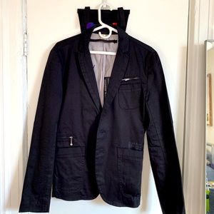 Men’s Diesel Blazer - black